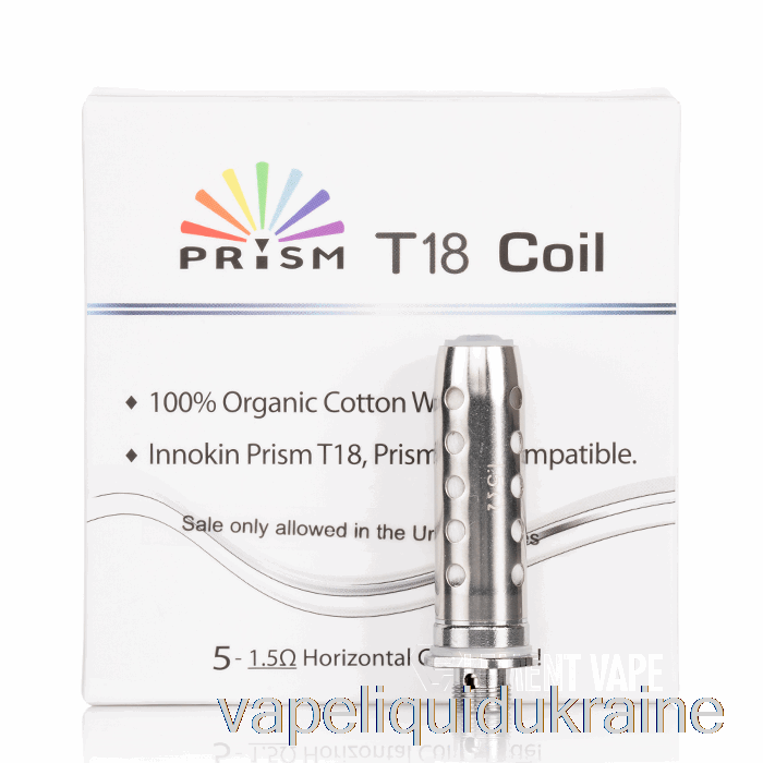 Vape Liquid Ukraine Innokin Prism T18 / T22 Replacement Coils 1.5ohm Coils